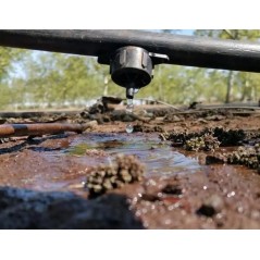 Gotero Autocompensante 4 Litros | 100 Goteros para Riego por Goteo | Goteros Autocompensantes para Riego Tuberia 16mm