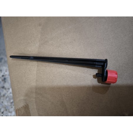 100 goutteurs réglables 0-50 l/h avec piquet pour arrosage goutte à goutte des pots de fleurs, arroseurs réglables