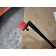 Set di 100 Gocciolatore Regolabile 0 a 70 l/h, Kit di sistema di irrigazione a goccia Micro Flow Drip Head