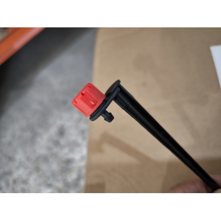 Set di 100 Gocciolatore Regolabile 0 a 70 l/h, Kit di sistema di irrigazione a goccia Micro Flow Drip Head