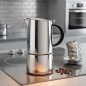 Cafetera Profesional Lacor | Cafetera Italiana 6 Tazas 310ml Inducción | Cafetera Espress Mokka | Para todo tipo de cocinas