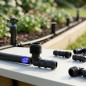 Pack 10 Conector 16mm X 3/4" Para Riego | Compatible Con Tubería 16mm | Aspersores Y Difusores De Jardín