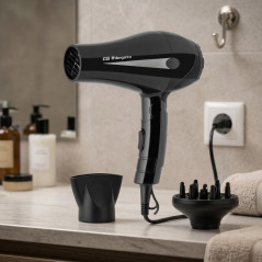 Klappbarer Haartrockner Orbegozo SE1160, 1200W schwarz
