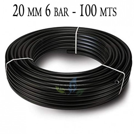 Tuberia Polietileno 20mm | Tuberia Agricola 20mm 6 bar 100 metros | Tuberia Riego 20mm | Manguera de riego 20 mm