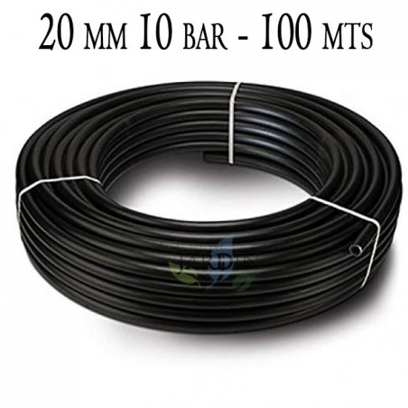 Agricultural Polyethylene Pipe 20mm 10 bar 100mt black