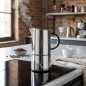 Cafetera Profesional Lacor | Cafetera Italiana 6 Tazas 310ml Inducción | Cafetera Espress Mokka | Para todo tipo de cocinas