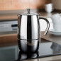 Lacor Express Luxe stainless steel coffee maker - 4 cups.