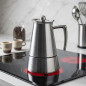 Lacor Hyperluxe Express-Kaffeemaschine aus Edelstahl – 6 Tassen