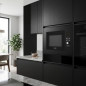 Micro-ondes encastrable avec gril, capacité 20 L, puissance 1400 W, noir