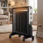 Mica Radiator. 2 Heat Powers: 1000w- 2000. Adjustable Thermostat