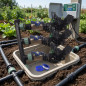 Sistema de irrigação automática de jardim de 3 zonas com controlador ESP 9V e válvulas solenoides Rain Bird HV 1" 9V Sistema de irrigação automática de jardim de 3 zonas com controlador ESP 9V e válvulas solenoides Rain Bird HV 1" 9V