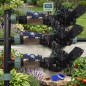 Sistema de irrigação automática de jardim de 3 zonas com controlador ESP 9V e válvulas solenoides Rain Bird HV 1" 9V Sistema de irrigação automática de jardim de 3 zonas com controlador ESP 9V e válvulas solenoides Rain Bird HV 1" 9V