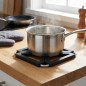 Dessous de Plat en silicone déployable 16 x 16 cm - Noir