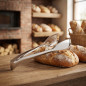 Pinza Pan | Acero Inoxidable | 18 cm | Utensilios Cocina | Servicio Mesa | Profesional | Resistente Calor Higiénica