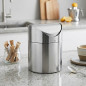 Desktop Trash Can in Stainless Steel [12 x 16 cm]