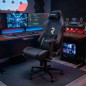 Diamond Professional Gamer Chair.  180º inclination, Adjustable Height, 4D Armrest, Cervical and Lumbar Cushion
