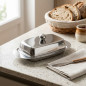 Beurrier avec Couvercle Inox 18/10 [11 x 22 cm]