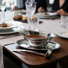Salsera Luxe Con Cuchara Lacor - Acero Inoxidable