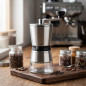 Manual coffee, pepper and cocoa grinder Lacor - Stainless Steel