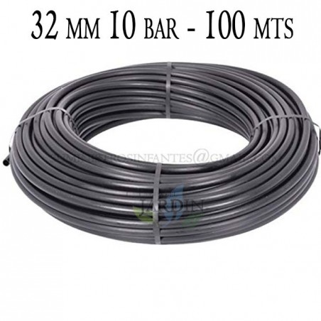 Tube Polyéthylène 32mm | Tube Agricole 32mm 10 bar 100 mètres | Tube d'irrigation 32mm | Tuyau d'irrigation 32 mm.