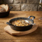 Poêle Casserole en fonte ronde Magma 470 ml, 23 x 16 x 7 cm, Noir