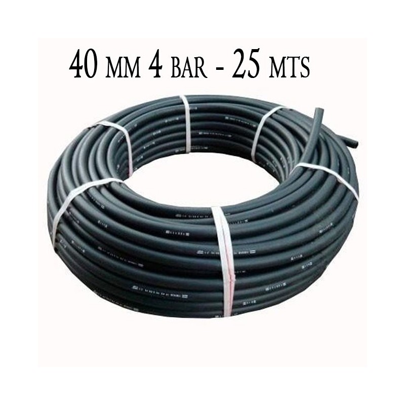 Tuberia Polietileno 40mm | Tuberia Agricola 40mm 4 bar 25 metros | Tuberia Riego 40mm | Manguera de riego 40 mm Tuberia Polietileno 40mm | Tuberia Agricola 40mm 4 bar 25 metros | Tuberia Riego 40mm | Manguera de riego 40 mm