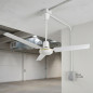 Ventilatore da soffitto Mundofan 90 cm 55W, comando a filo