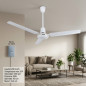 Ventilatore da soffitto Mundofan 90 cm 55W, comando a filo
