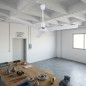 Ventilador de teto Mundofan 90 cm 55W, controle remoto com fio