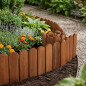 Bordo colorato liscio 20 x 1,4 x 120 cm, ideale per la decorazione del giardino