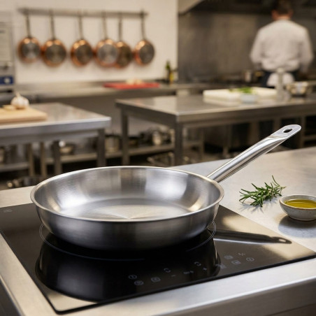 Padella LACOR Chef in acciaio inossidabile - Ø 32 x 6 cm