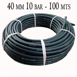 Agricultural Polyethylene Pipe 40mm 10 bar 100mt black