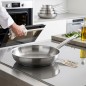 LACOR Chef Bratpfanne aus Edelstahl - Ø 32 x 6 cm