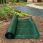 Green Weed Control Fabric 2 x 100 m 105 g/m² | Water-Permeable and Breathable Geotextile Fabric | Weed Protection Green Weed Control Fabric 2 x 100 m 105 g/m² | Water-Permeable and Breathable Geotextile Fabric | Weed Protection