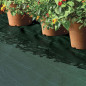 Tecido geotêxtil verde para controle de ervas daninhas 2,10 x 25 m 90 g/m² | Tecido geotêxtil permeável à água e respirável | Pr