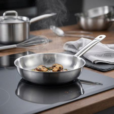 Padella LACOR Chef in acciaio inossidabile - Ø 20 x 4 cm