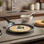 LACOR Crêpe-Maker Eco Piedra Black Aluminium - Schwarz - Ø 26 x 1,8 cm
