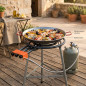 Paellero Stove LACOR Gas Butane 20-40-60 cm, 3 burners for paella pans 28 to 80 cm