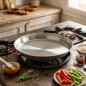 Panela de paella clássica em aço Lacor | 50cm | 14 porções | Panela de Paella Resistente | Lacor