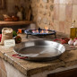 LACOR Classic Steel Paella Pan [42 cm - 10 Servings]