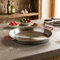 Paellera Lacor Classic Steel | 40cm | 9 Porções | Paellera Resistente | Lacor