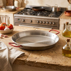 Paellapfanne Classic Steel LACOR [36 cm - 7 Portionen]