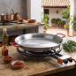 Paellera Lacor Classic Steel | 36cm | 7 Porções | Paellera Resistente | Lacor