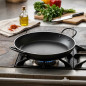 Poêle à paella robuste Lacor | Aluminium antiadhésif | 40 cm | Poêle à paella antiadhésive | Lacor