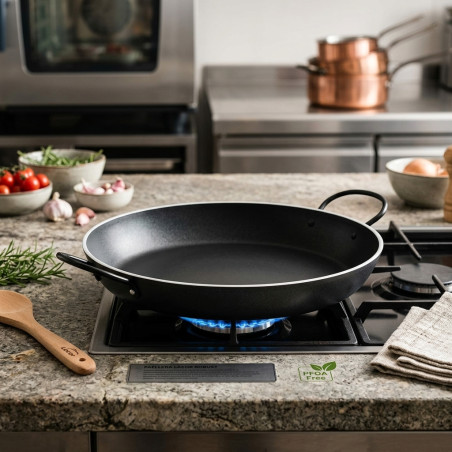 LACOR Robuste Antihaft-Paellapfanne aus Aluminium - 36 cm