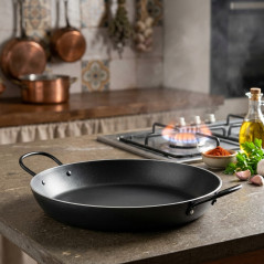 Panela de paella robusta Lacor | Alumínio antiaderente | 28cm | Panela de paella antiaderente | Lacor