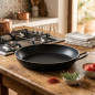 Lacor Robuste Paella-Pfanne | Antihaftbeschichtetes Aluminium | 28cm | Antihaftbeschichtete Paella-Pfanne | Lacor