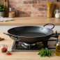 Padella per paella robusta Lacor | Alluminio antiaderente | 24cm| Padella per paella antiaderente | Lacor
