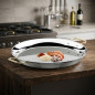 Klassische valencianische Paellapfanne aus Edelstahl | 34 cm | 6 Portionen | Paellapfanne aus Stahl | Lacor