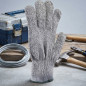Lacor Protective Glove | Abrasion and Cut Resistant | Size M | Polyethylene | Gray | Safety Glove | Lacor